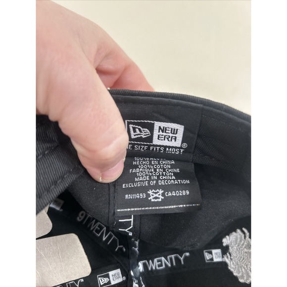 New Era 9TWENTY Adjustable Sting WWE Black Baseball Hat Wrestling - Picture 7 of 8